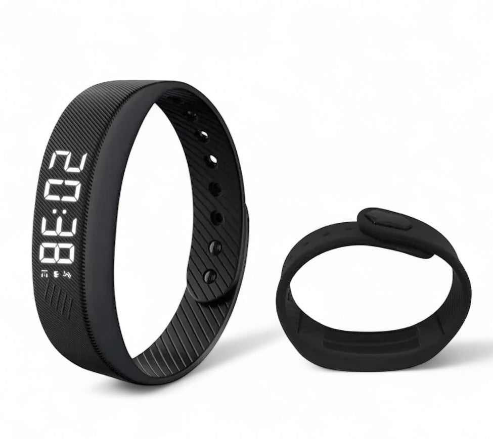 CalmRise™ – Vibrating Smartwatch for Health & Focus